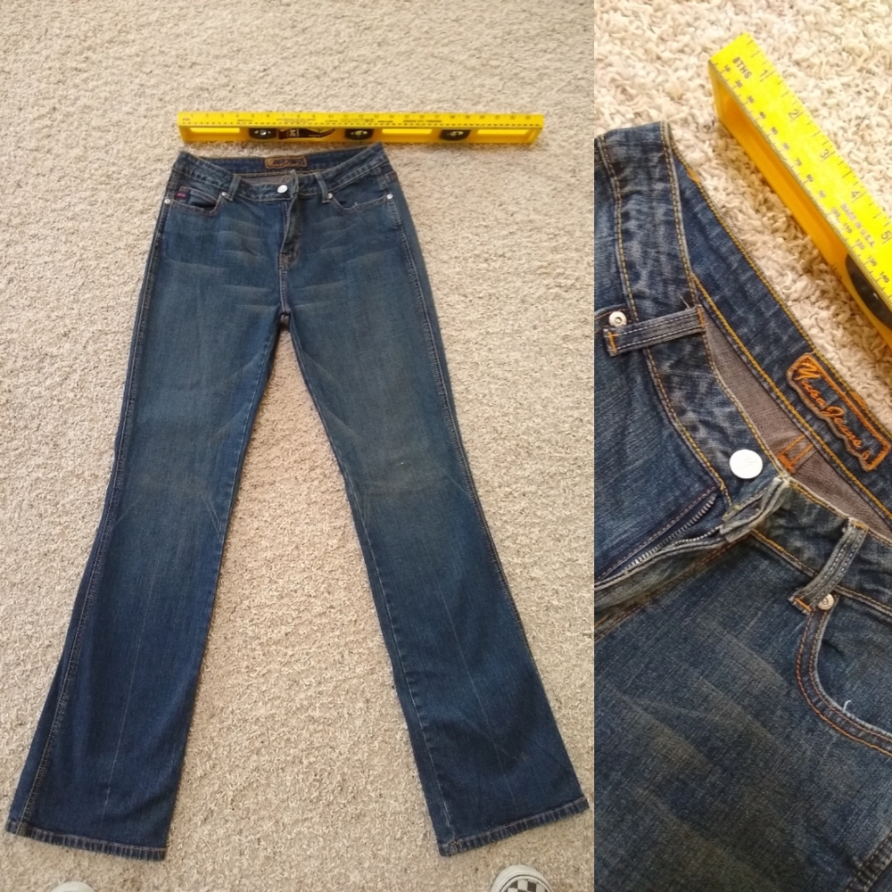 Yuka size 7 flare leg boot cut VTG Jean